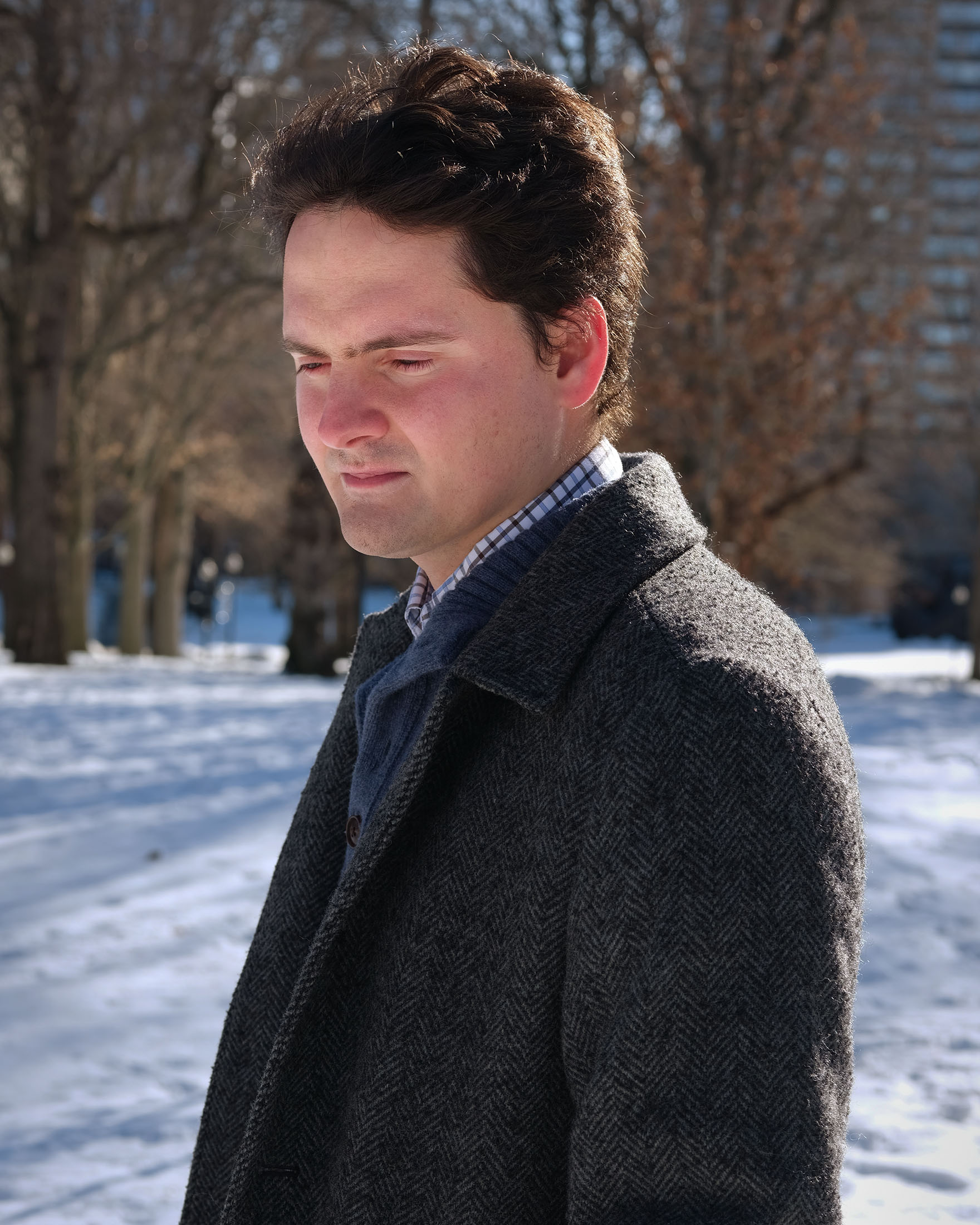 Portrait of Benjamin Freeman. 