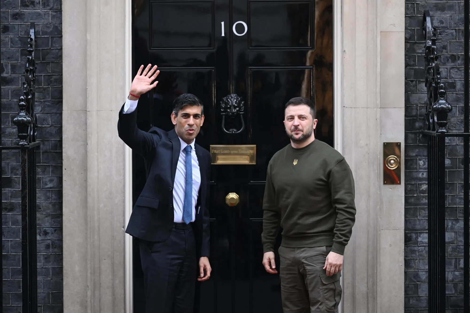 UK Prime Minister Rishi Sunak and&nbsp;Ukraine&nbsp;President Volodymyr Zelenskiy