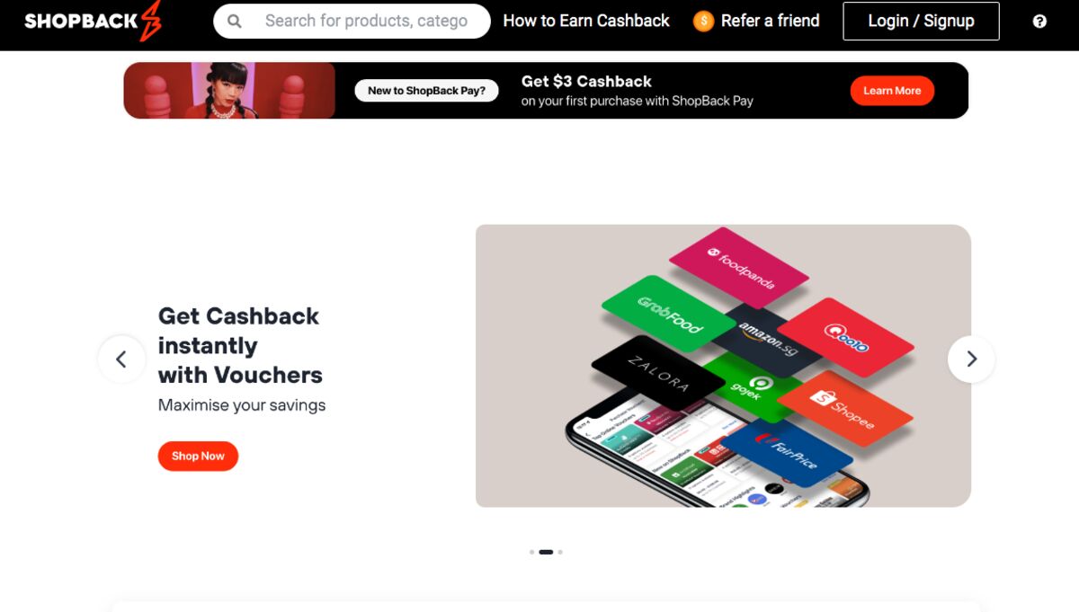 Singapore-based online shopping rewards app ShopBack raised $80M from Temasek's 65 Equity, bringing its Series F to $160M, a source says at a ~$1B valuation (Olivia Poh/Bloomberg)