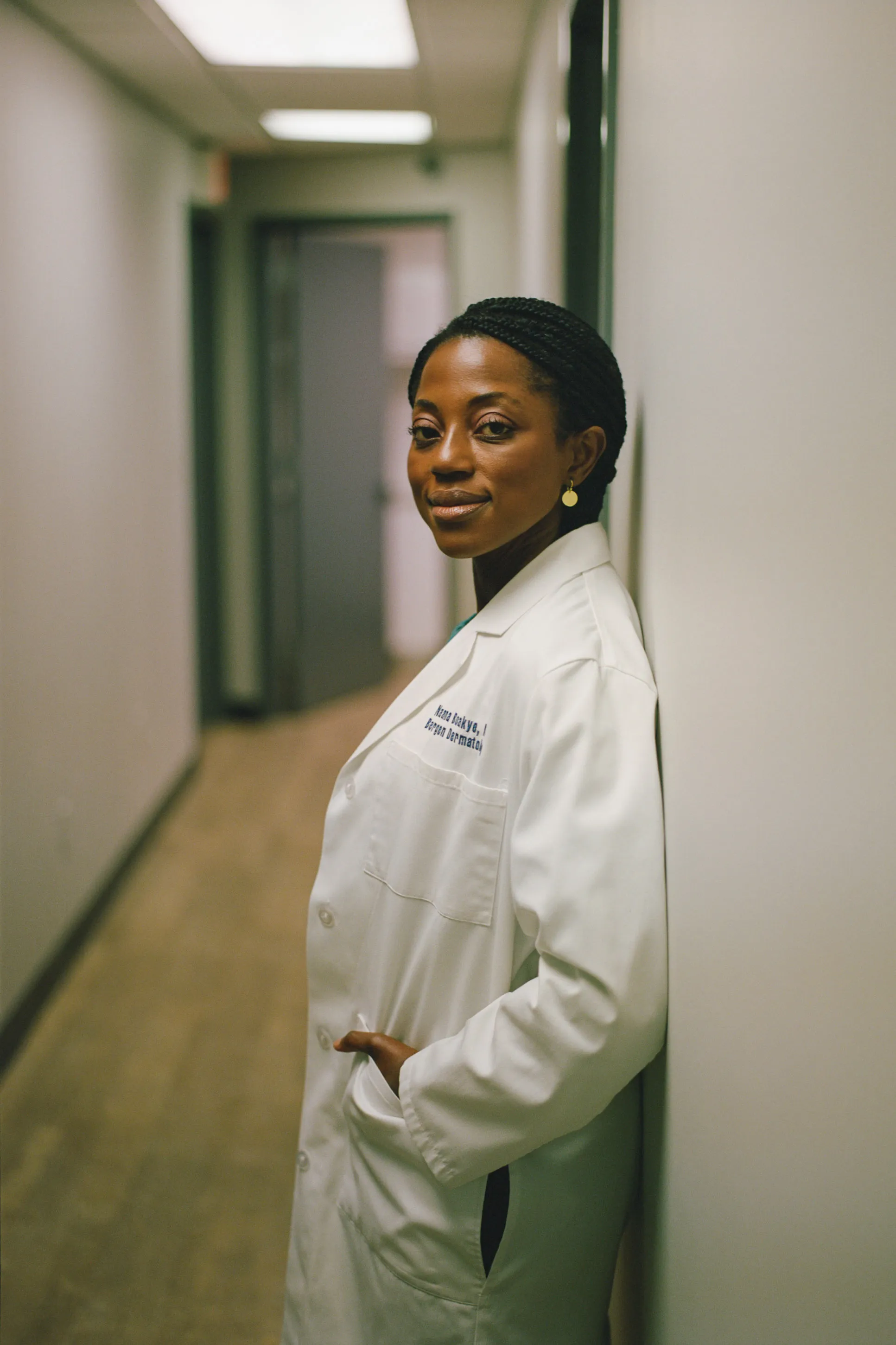 Boakye at her Bergen Dermatology practice&nbsp;in Englewood Cliffs, New Jersey.