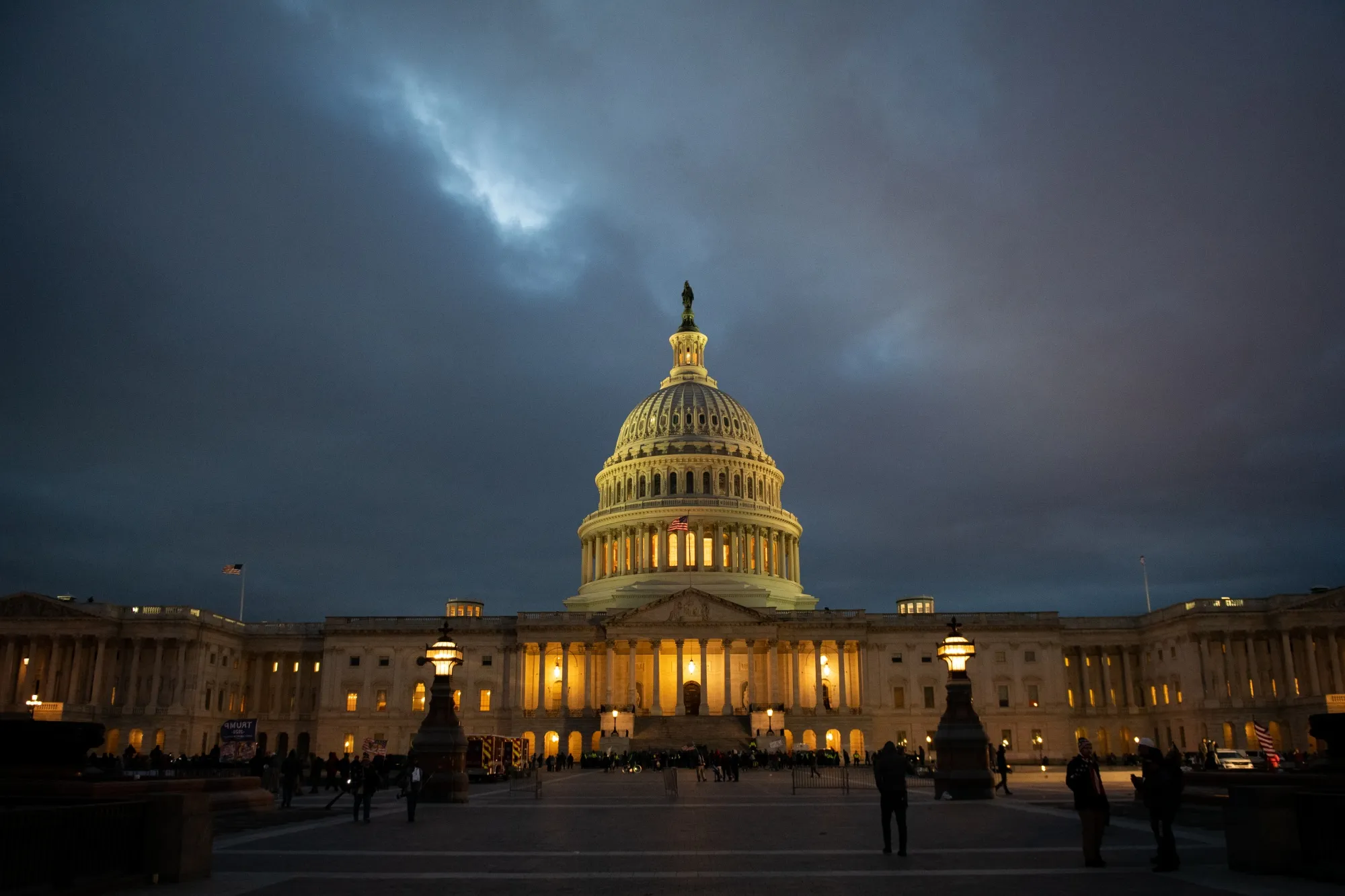 The US Capitol building&nbsp; in Washington, DC
