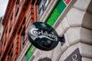 A bar advertising Carlsberg A/S beer in Copenhagen.