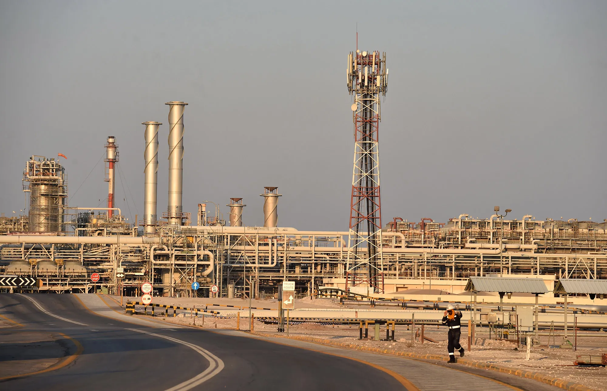 Saudi Aramco's Abqaiq oil processing plant.