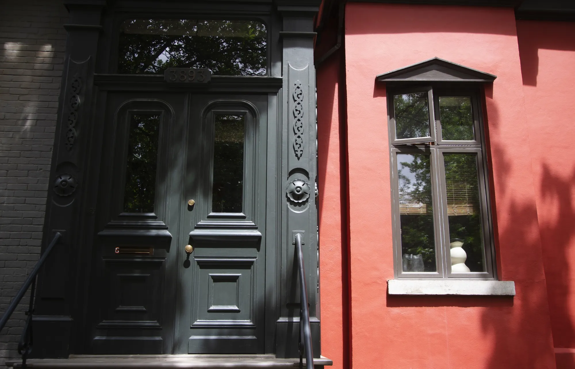 A home in the Plateau-Mont-Royal neighborhood of Montreal, Quebec, Canada, on Sunday, May 23, 2021. Canadian home sales dropped for a second-straight month as both buyers and sellers appeared to pull back from the frenzied pace the market set at the beginning of the year.