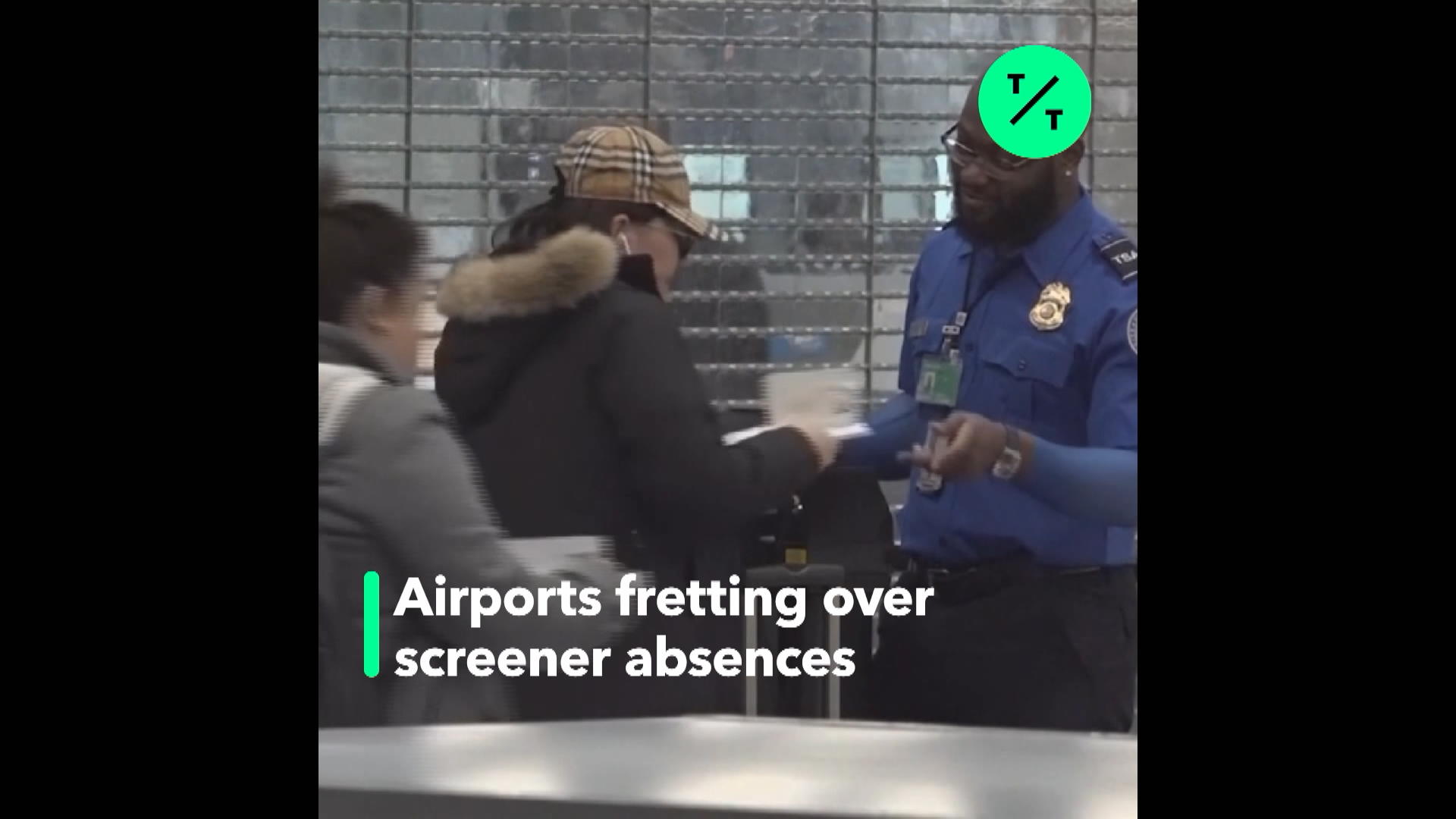 Watch TSA Agents In Government Shutdown Bloomberg