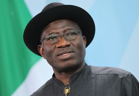Nigerian President Goodluck Jonathan