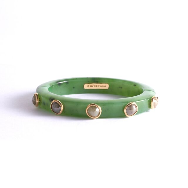 SYLVA & CIE JADE BANGLE