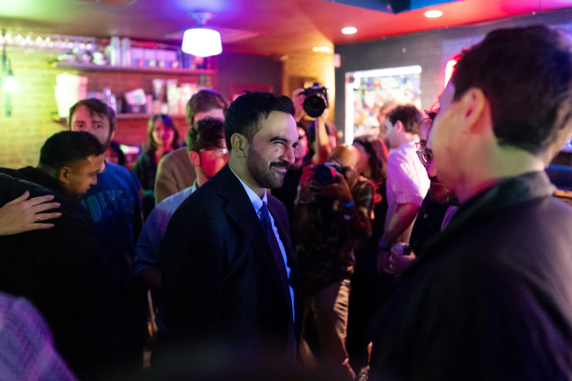 Zohran Mamdani, mayor-elect of New York, in the Brooklyn borough of New York on Nov. 5.