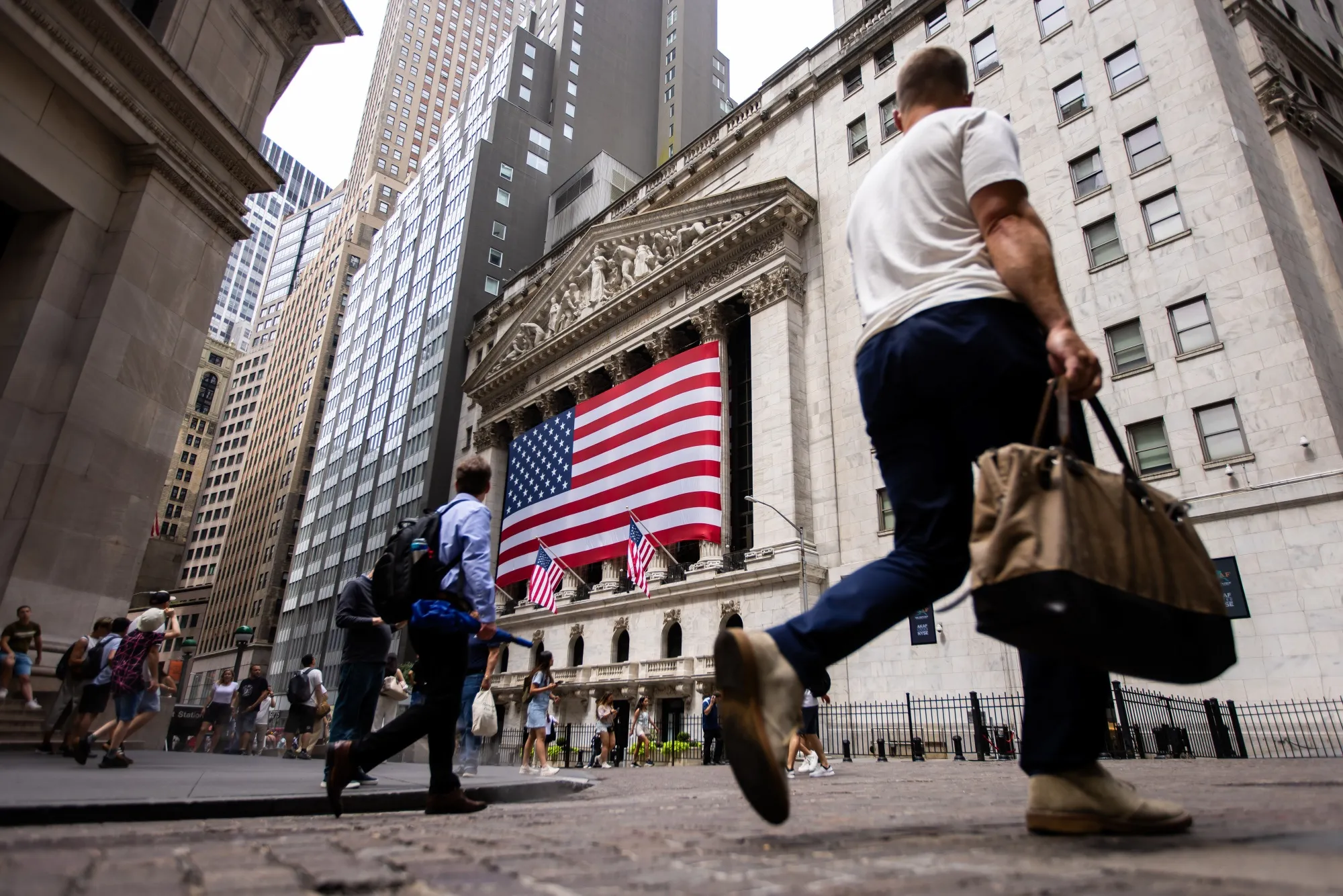 The New York Stock Exchange&nbsp;in New York.