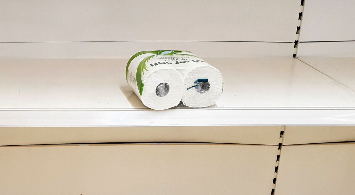 toilet paper shortage