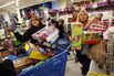 Eager Retailers Greet Crowds Of Shoppers On "Black Friday"
