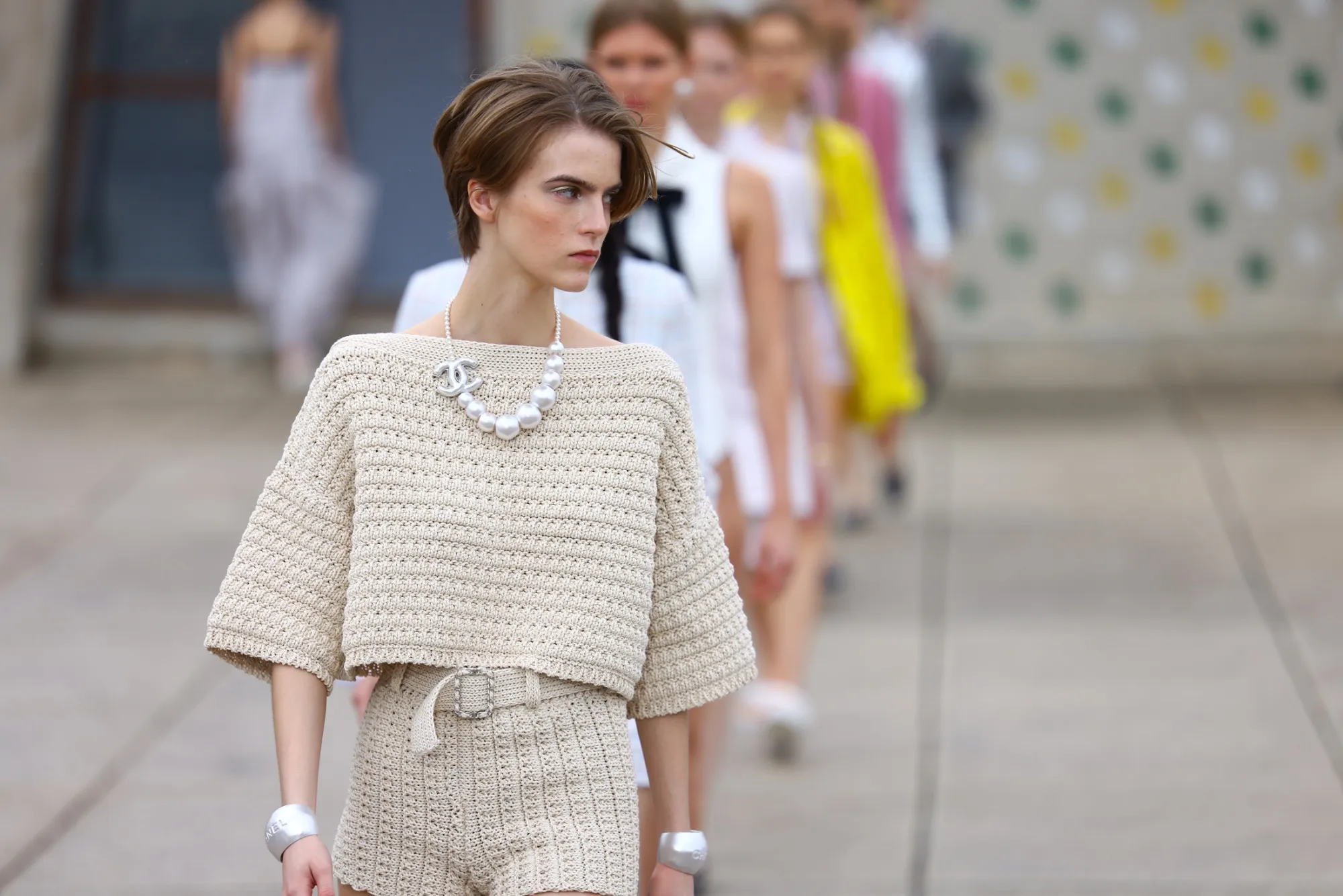 The Chanel Cruise 2024/2025 fashion show in Marseille, France, on May 2.