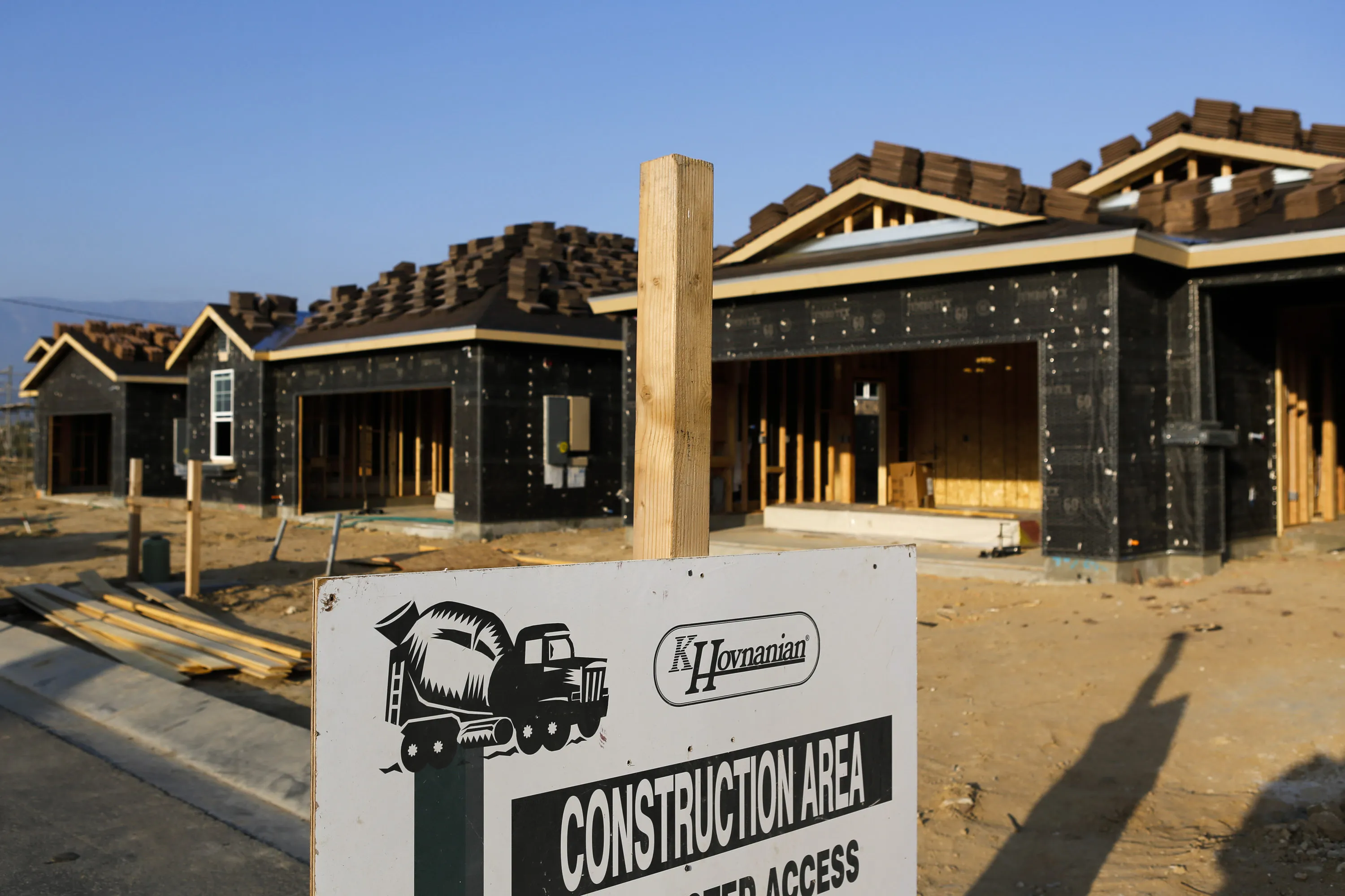 These houses could soon be built using credit derivatives.
