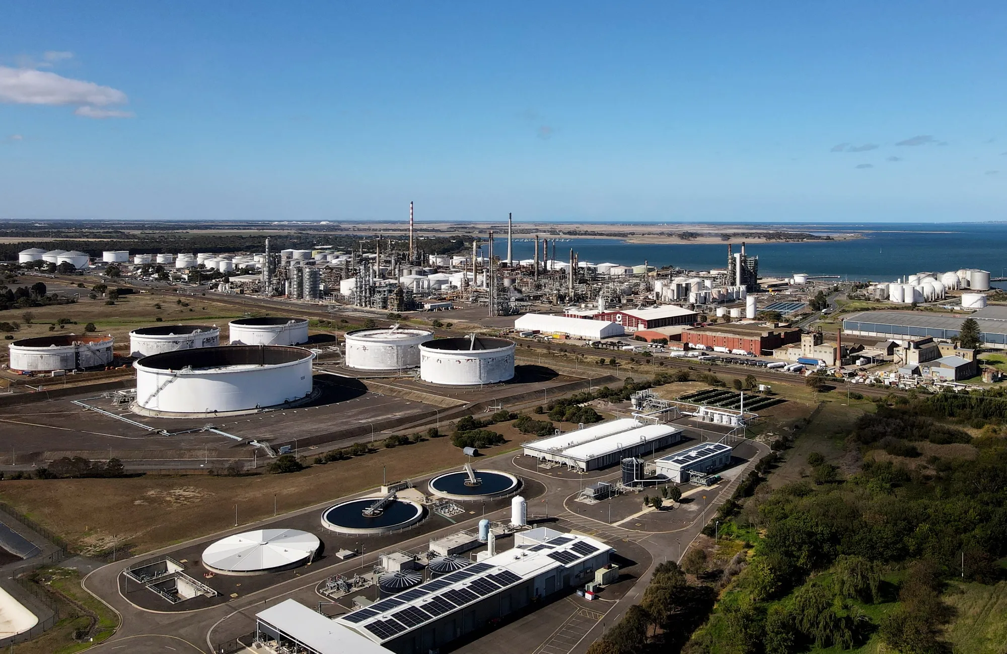 The country only has two remaining domestic refineries, which produce just 17% of Australia’s refined petroleum products.