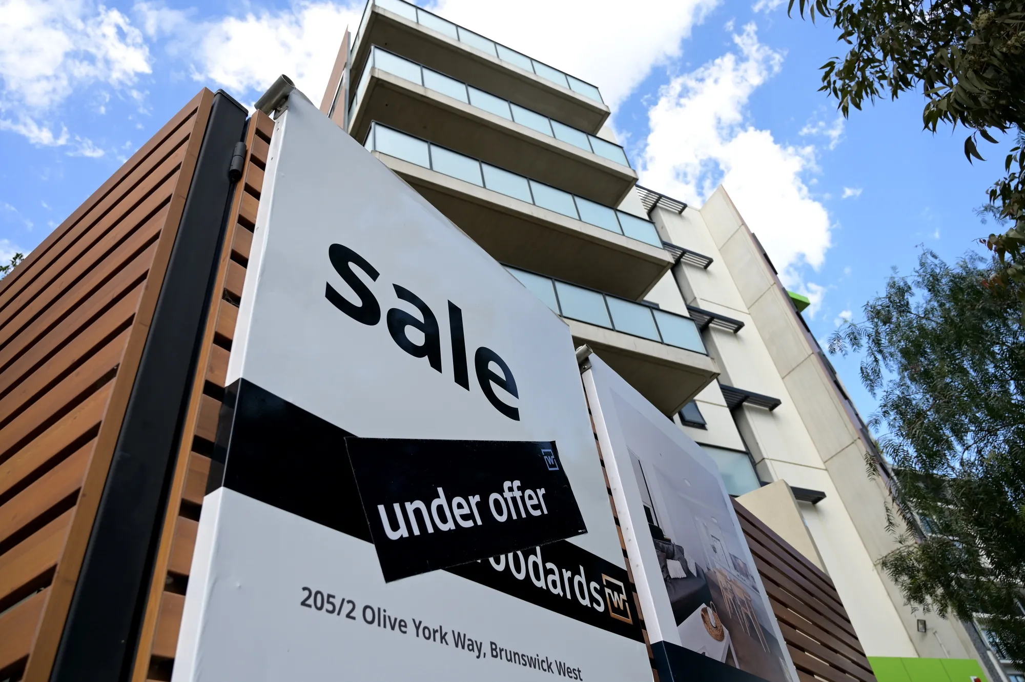 An apartment complex in the Brunswick West area of Melbourne, Australia.