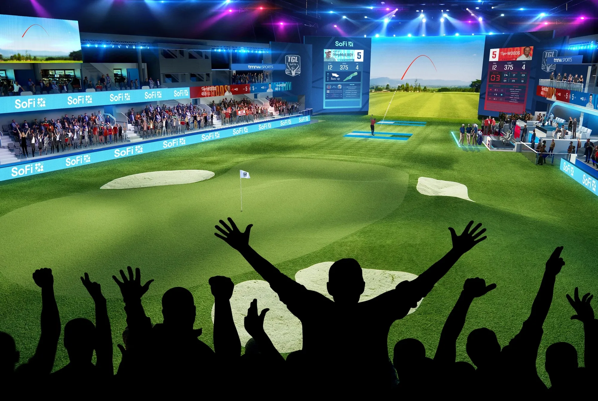Tgl indoor golf league created by tiger woods adds tisch blodgett as