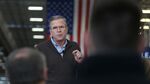 Republican presidential candidate Jeb Bush speaks during a town hall at the Brownell's Firearms Manufacturing company on Jan. 12, 2016, in Grinnell, Iowa.
