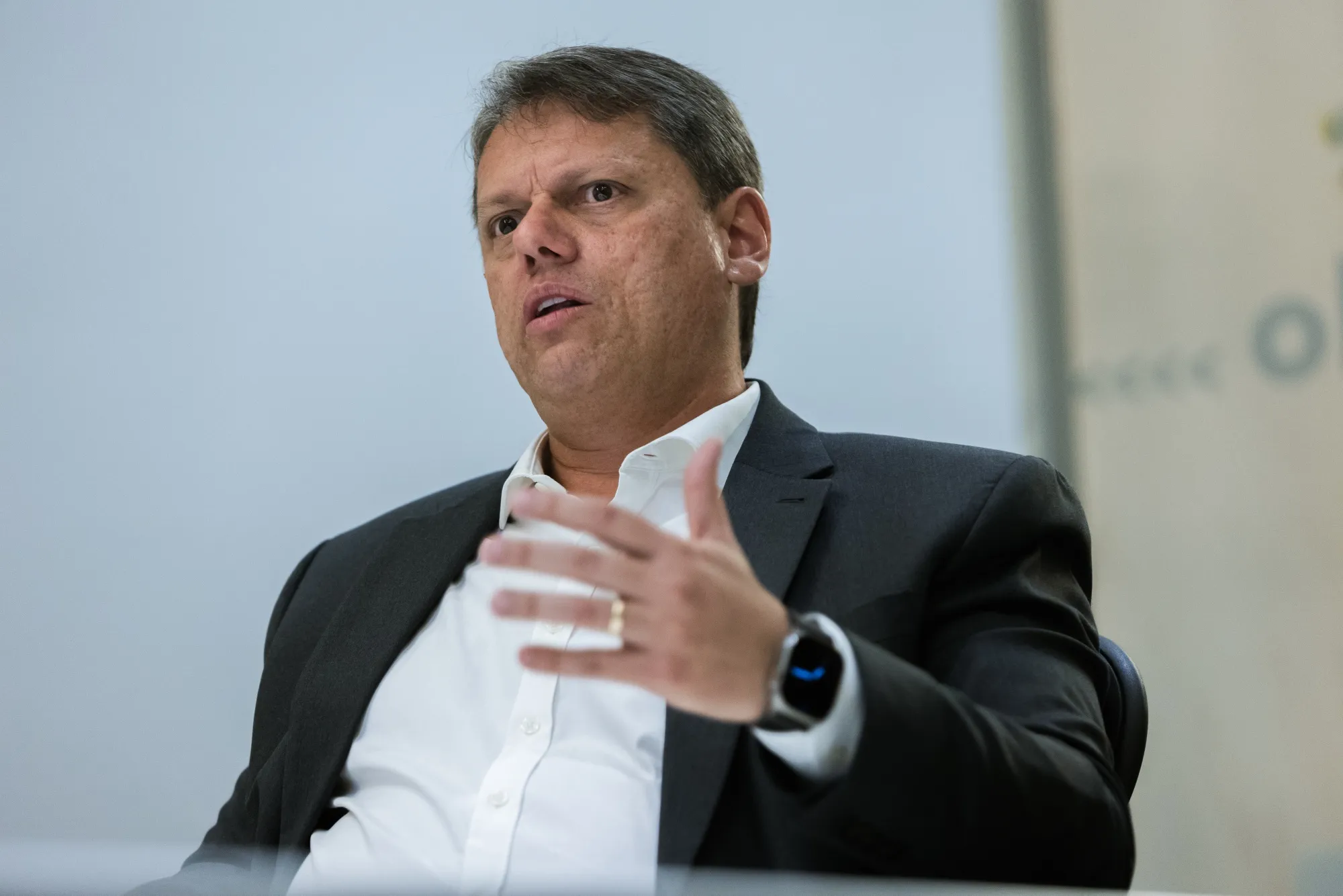 Sao Paulo Governor Tarcisio de Freitas.