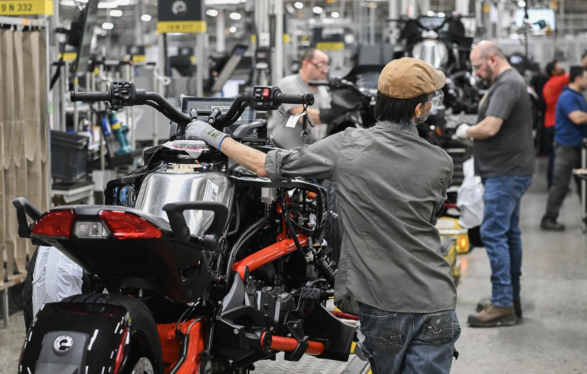 BRP primarily makes its recreational vehicles in Mexico and Canada.