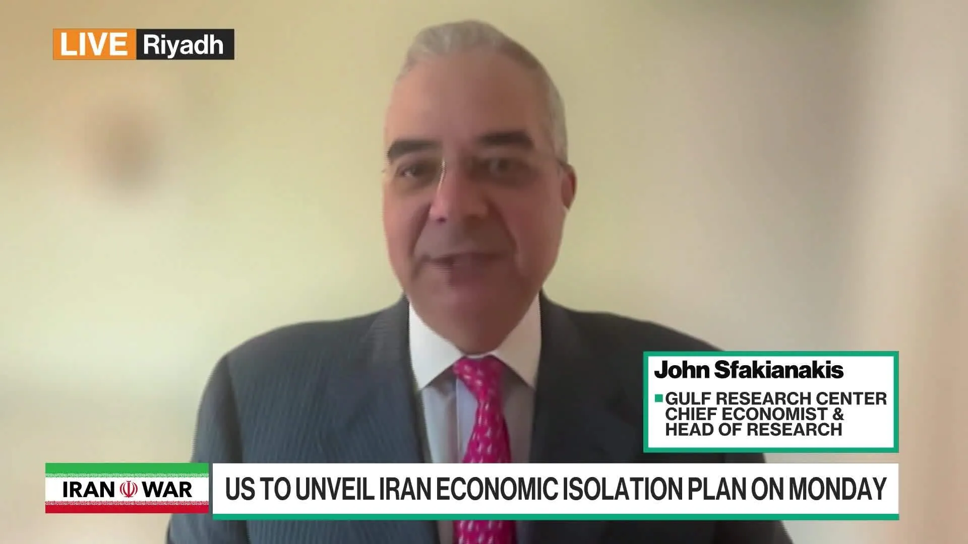 Sfakianakis: Iran Misjudges US Willingness for Long War