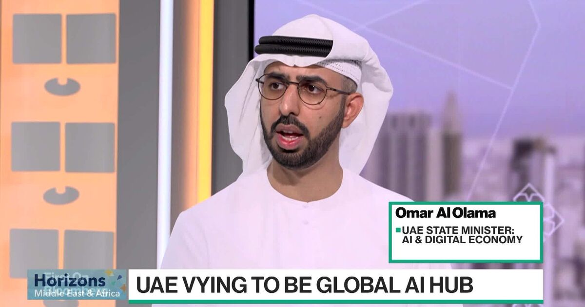 Watch UAE AI Minister: We Want to be Number One Globally - Bloomberg