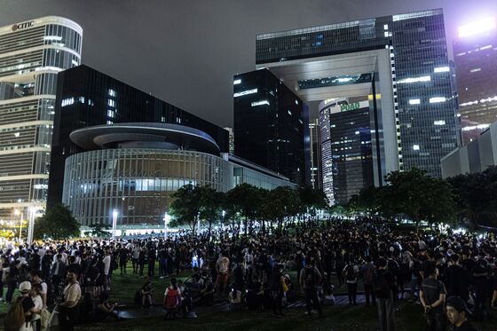 Hong Kong Protesters Gather Before Extradition Bill Debate