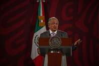 President Andres Manuel Lopez Obrador Holds Daily Press Conference