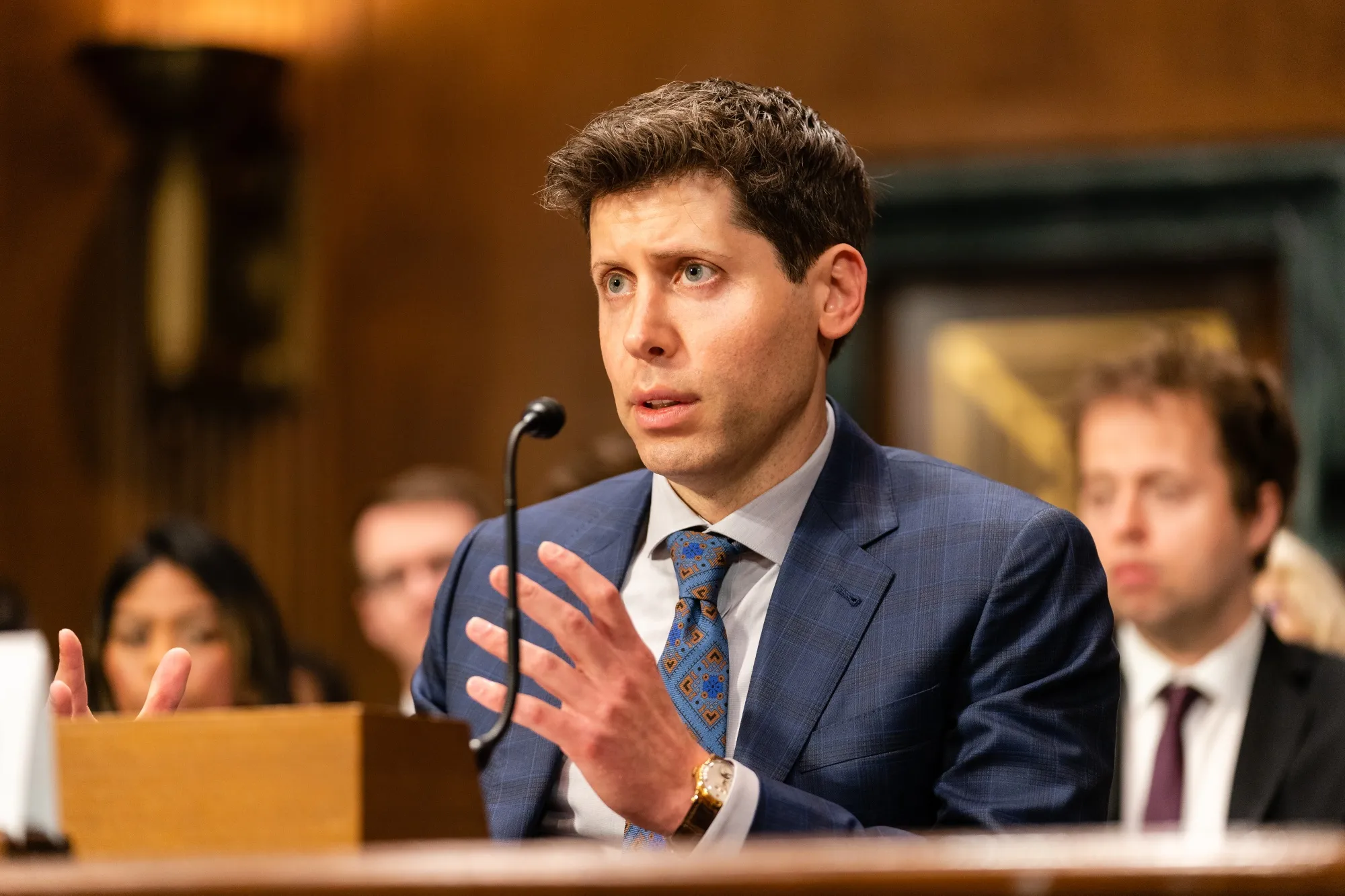 Sam Altman, chief executive officer and co-founder of OpenAI