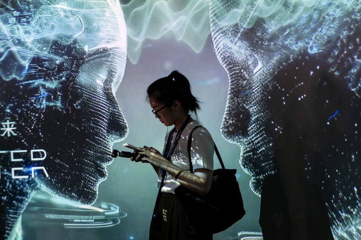 中国・インド株、AI競争で出遅れ－上位企業の時価総額シェア低下