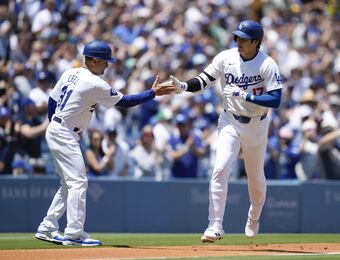 relates to Shohei Ohtani homers twice as Dodgers sweep Braves with 5-1 win