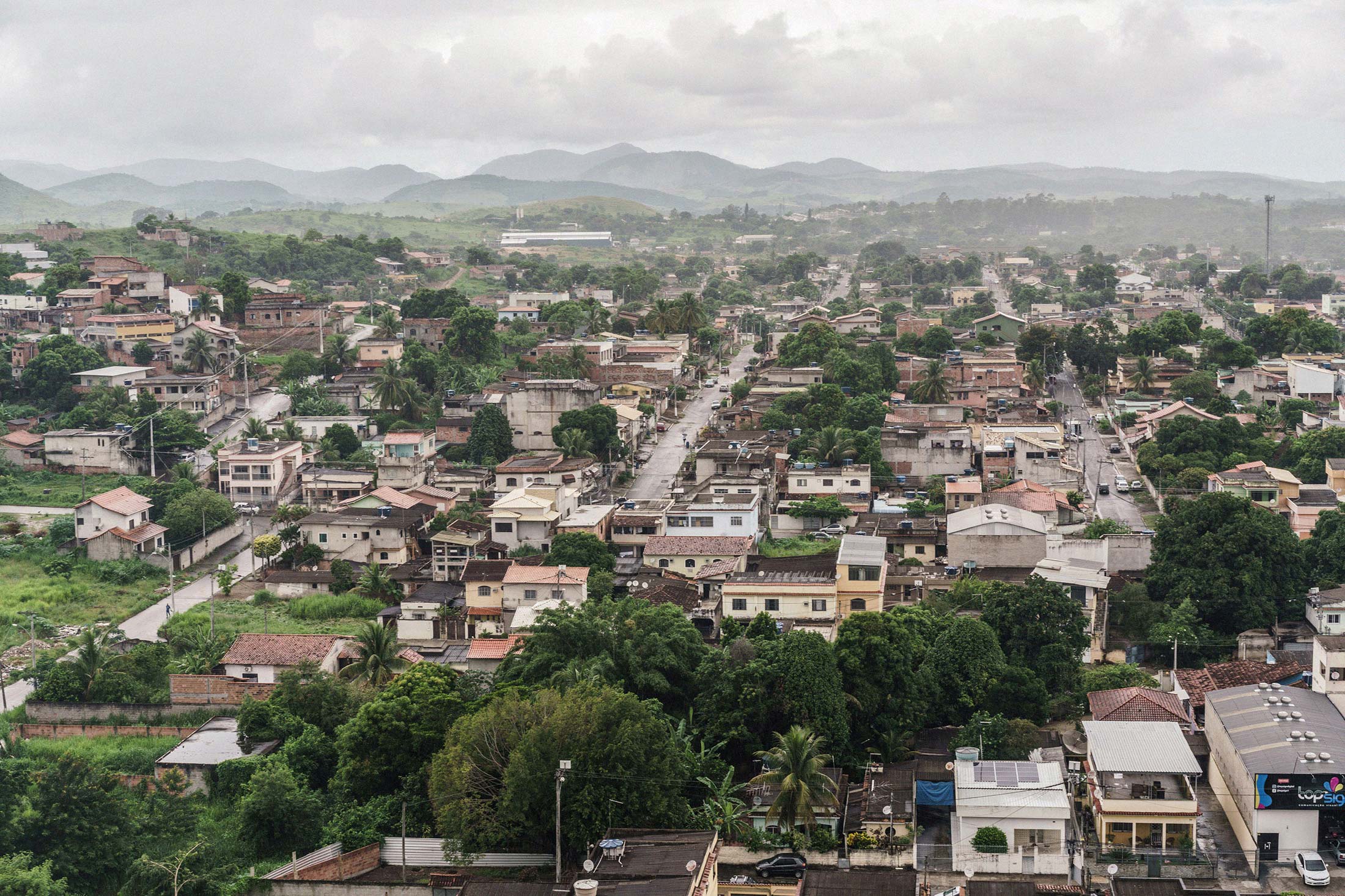 The town of Itaboraí on the outskirts of Rio de Janeiro.
