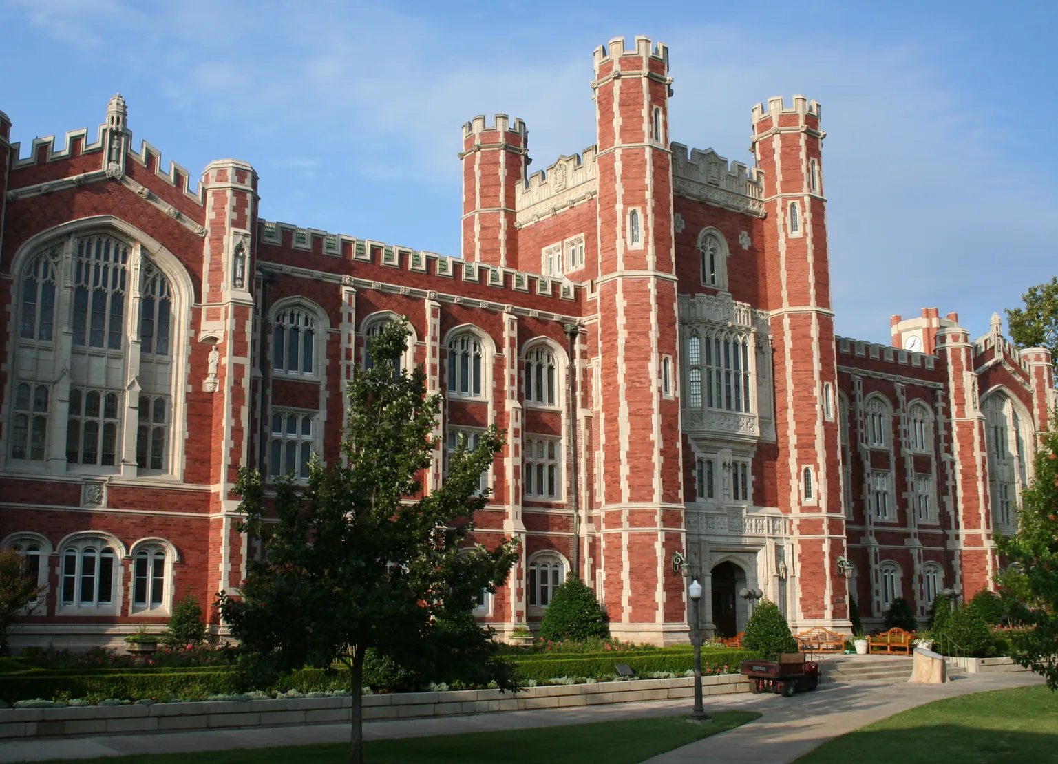 Evans Hall on the University of Oklahoma's campus
