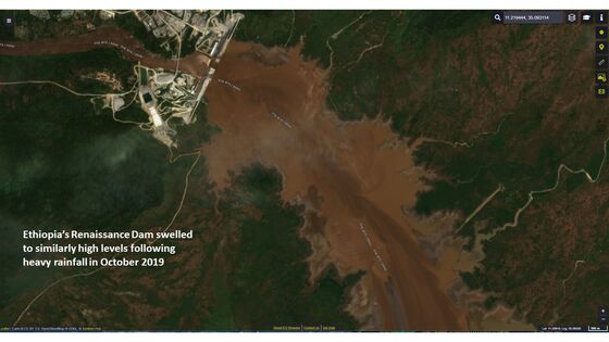 Satellite Images of Dam Raise Tensions in Egypt and Sudan