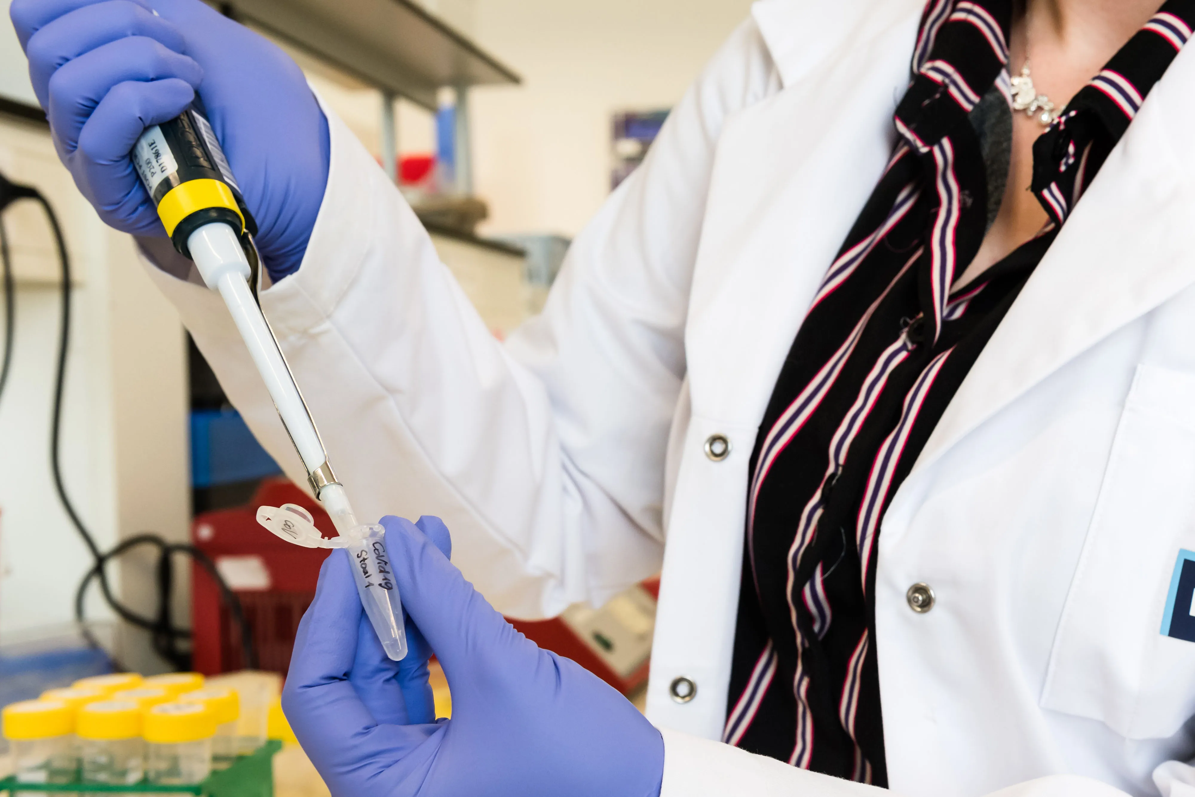 Virology Lab Work As Europe On Coronavirus High Alert 