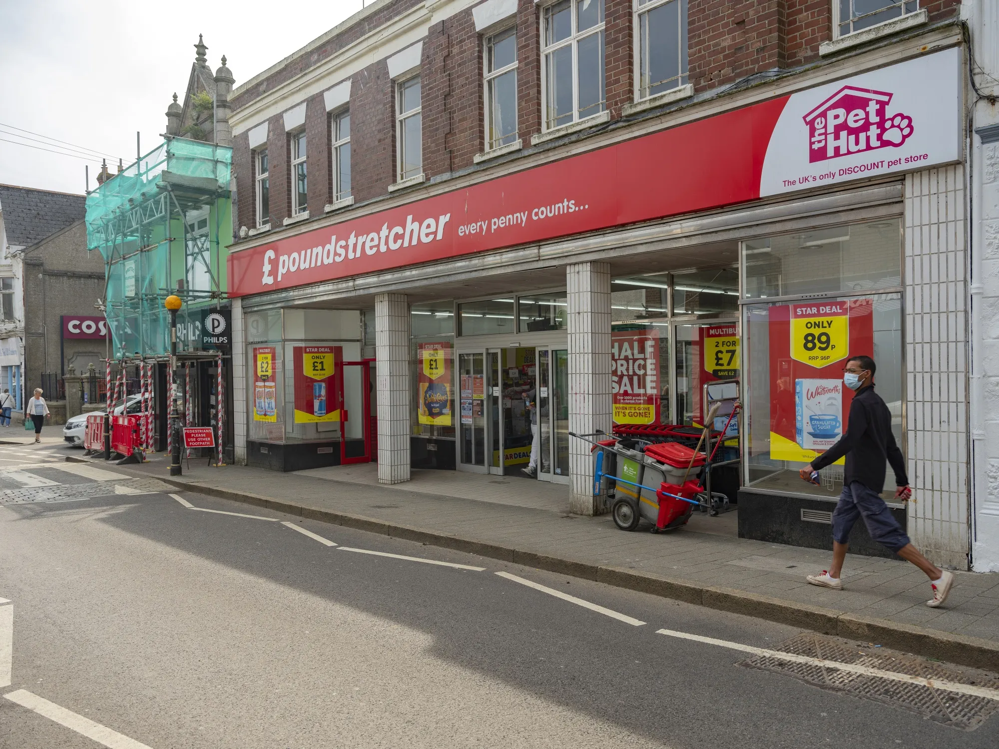 A Poundstretcher Ltd. discount store in the&nbsp;UK.