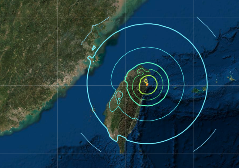 Taiwan Earthquake On Sunday, October 24, 2021, Registers 6.5 Magnitude ...