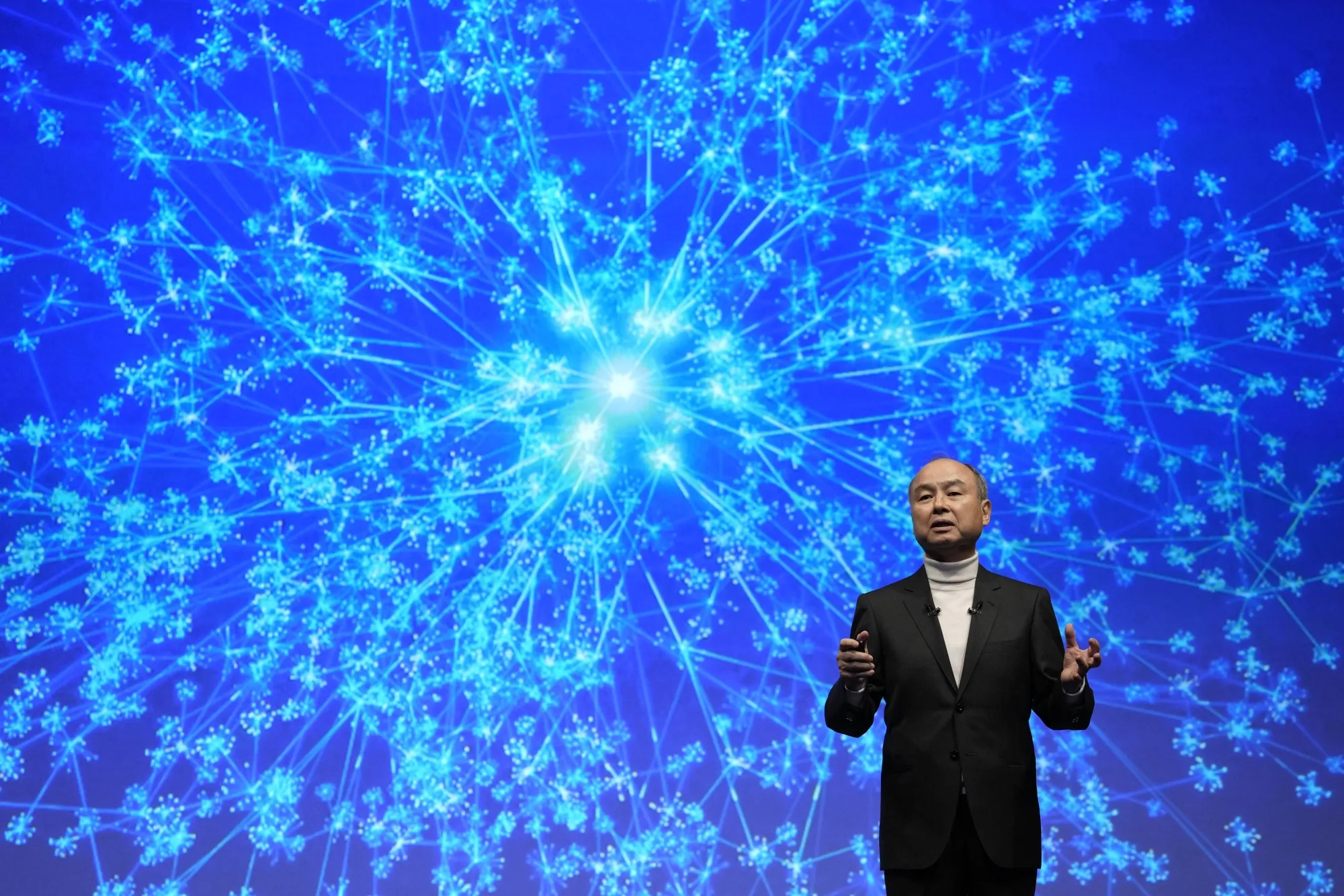 Masayoshi Son in Tokyo in 2024.