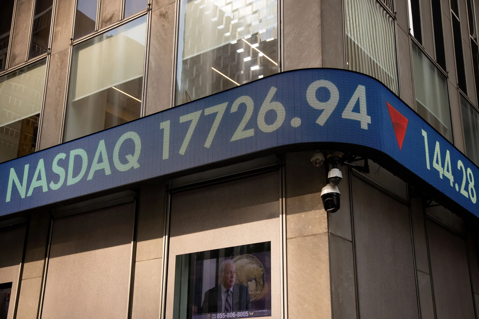 News Reports In Times Square As President Biden Drops Out Of Race