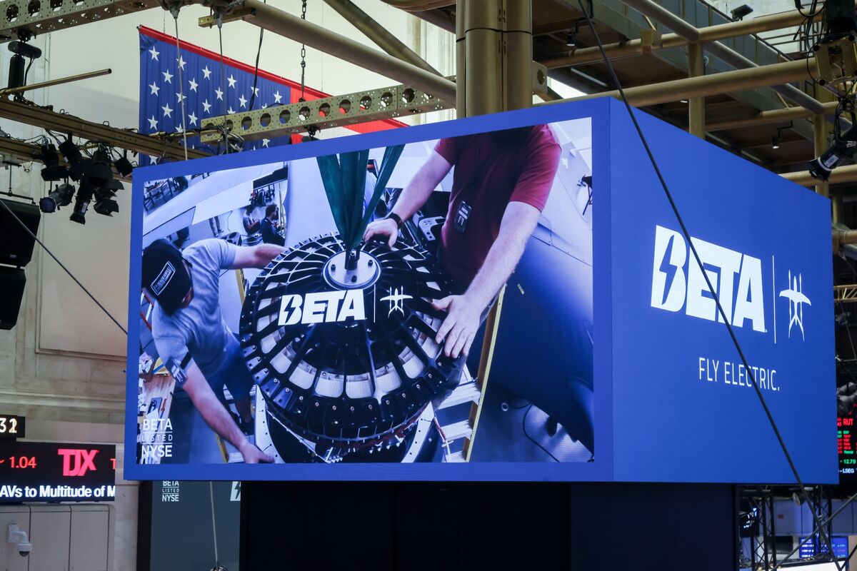 ⚫️ BLOOMBERG: Wall Street vede in Beta Technologies Inc. un leader emergente nell'aviazione elettrica regionale
