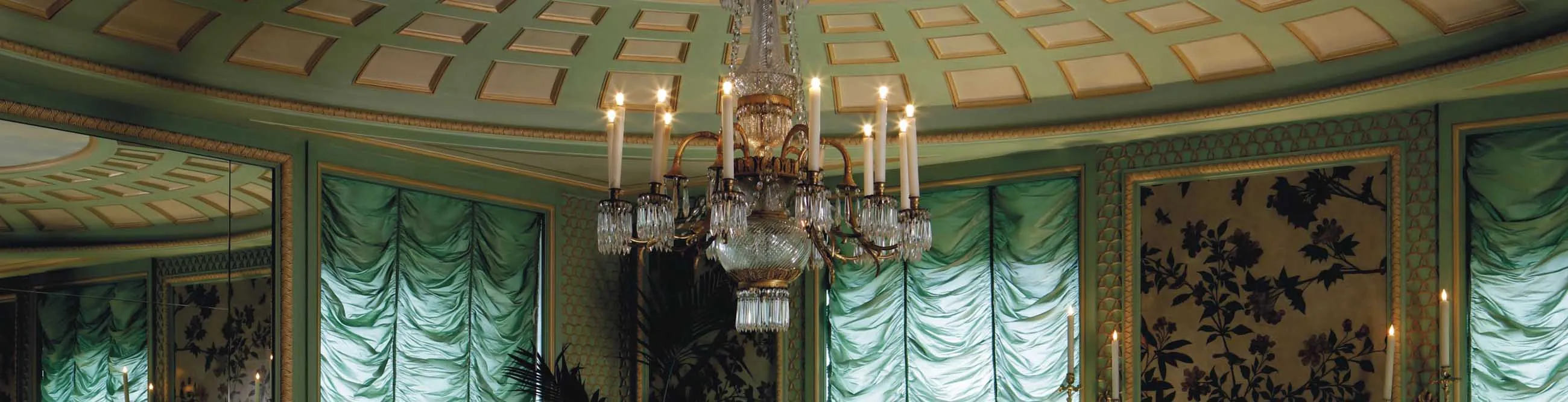 The “winter garden” in the Gutfreunds’ Fifth Avenue apartment.