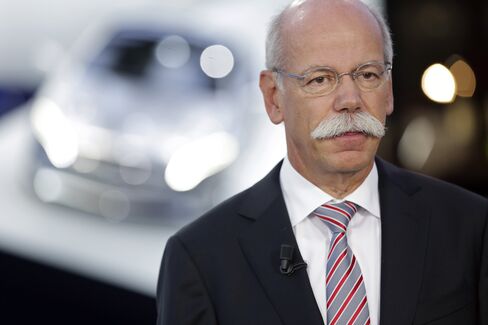 Daimler AG CEO Dieter Zetsche