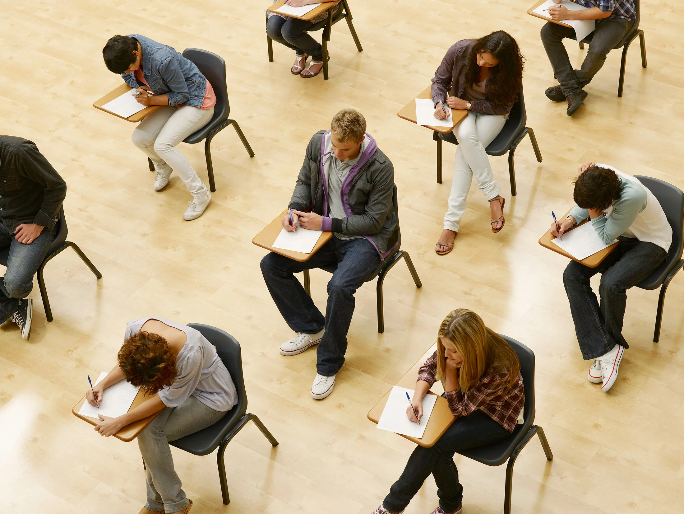 RF Getty Exam SAT ACT College