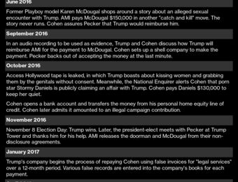 relates to Trump Hush Money NY Trial: The 34 Felony Charges Explained, Key Dates