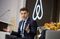 Airbnb Inc. Chief Executive Officer Brian Chesky Speaks At The Economic Club Of New York