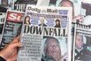 UK Front Pages Report On The Arrest Of Andrew Mountbatten-Windsor