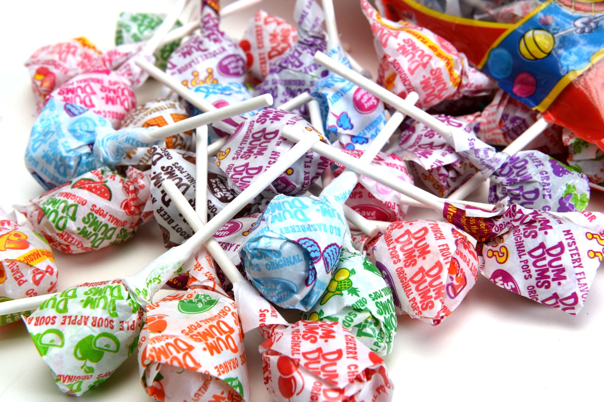 Lollipop Sticks,500 Pieces White Paper Treat India