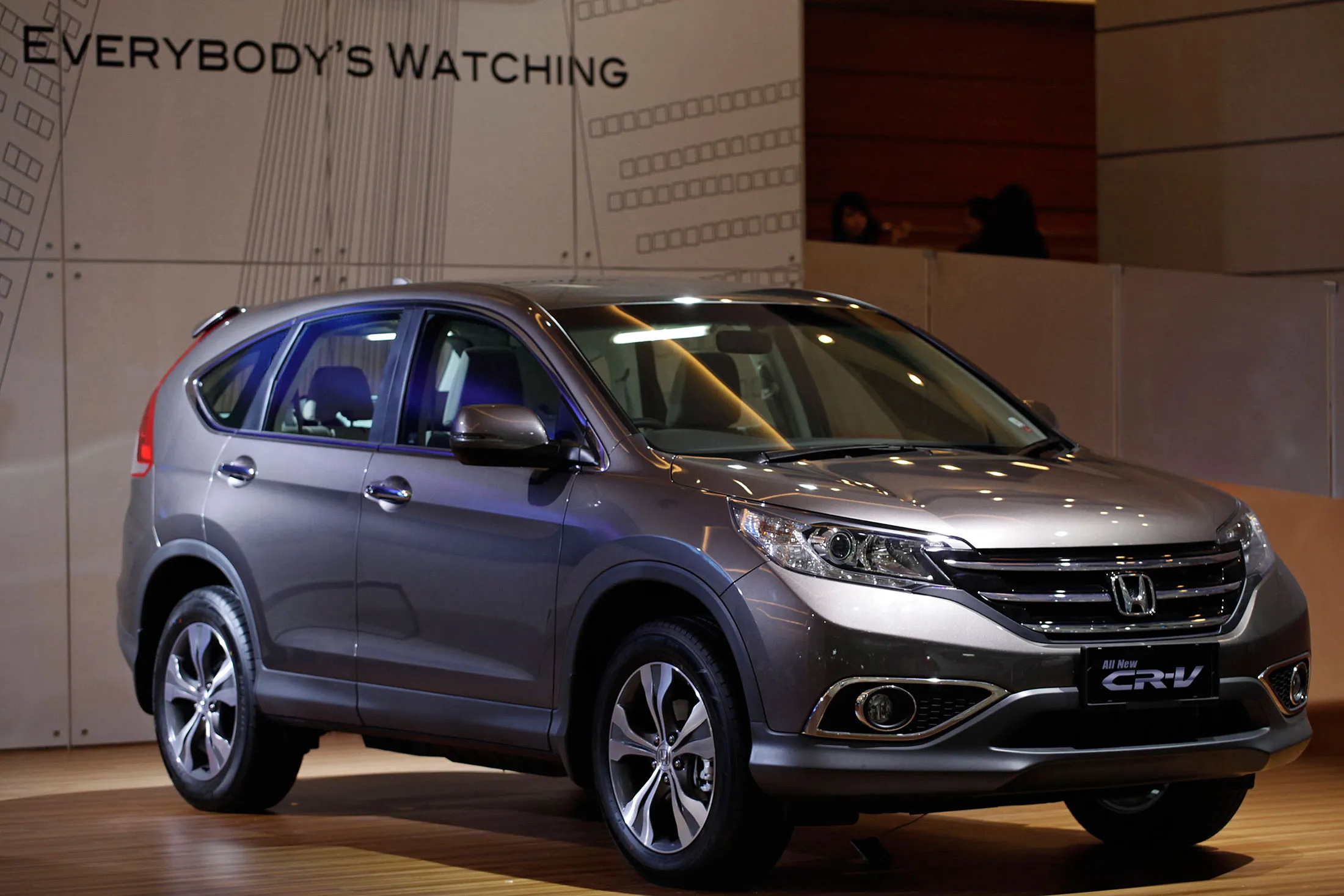 A Honda CRV automobile, manufactured by PT Honda Prospect Motor.
