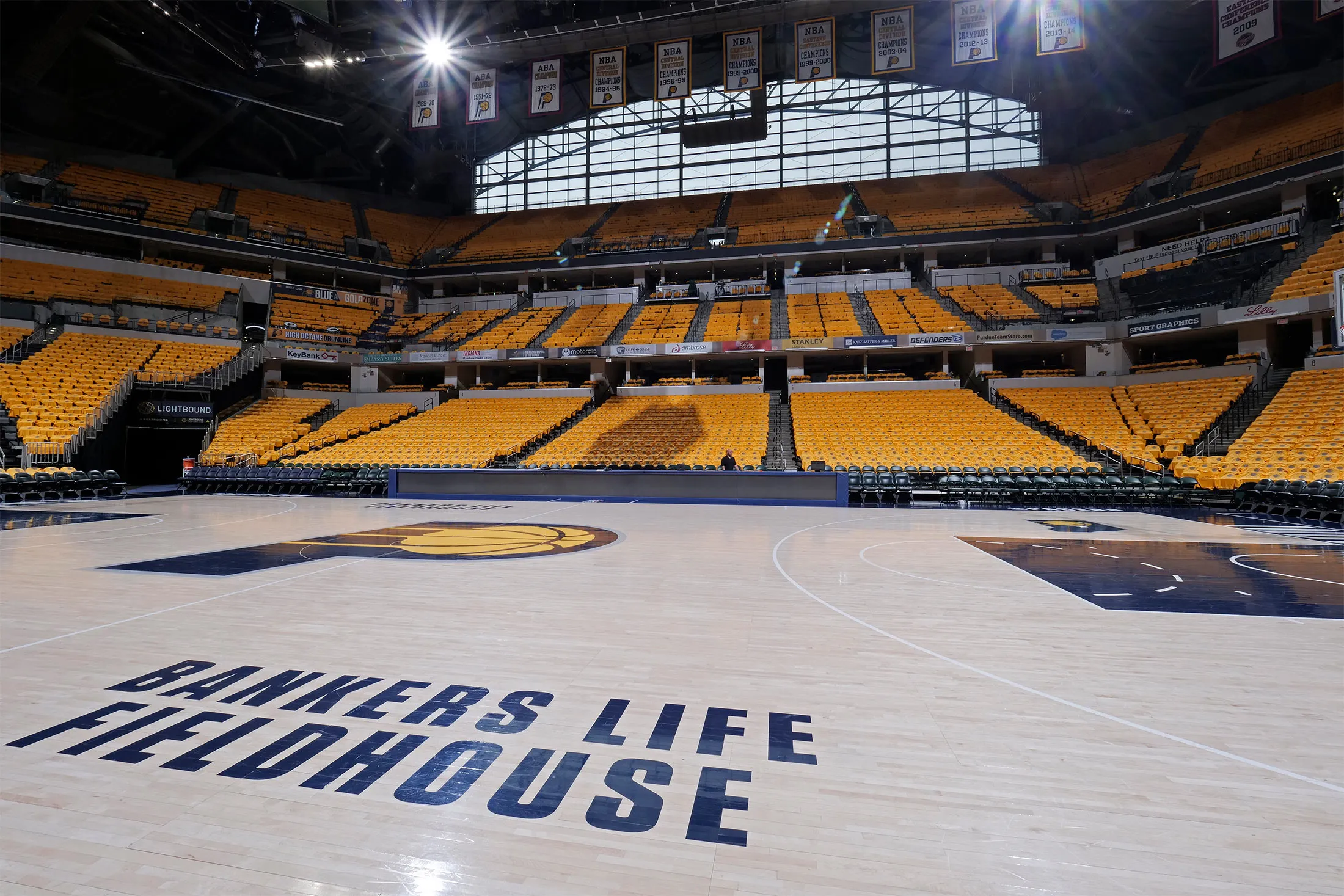Bankers Life Fieldhouse in Indianapolis, Indiana.&nbsp;