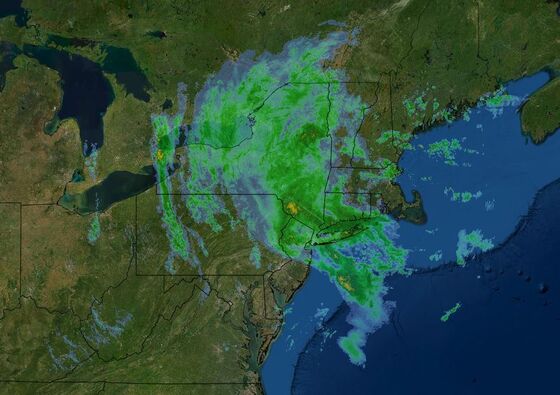 New York’s Pounding Rain Raises Flood Threat Into Evening