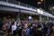 Halloween Protest At Famous Hong Kong Party District